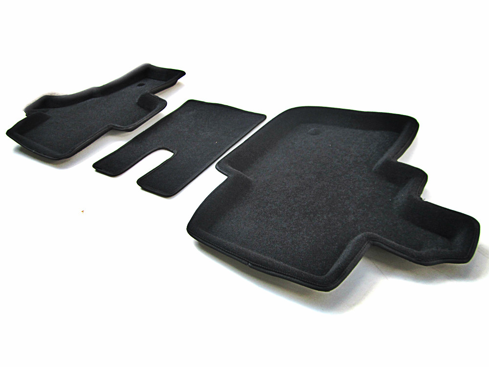 Коврики салона текст. 3D euro-std NISSAN Pathfinder (2014-) /INFINITI JX/QX 60 (3 ряд) (EM3D) NP2